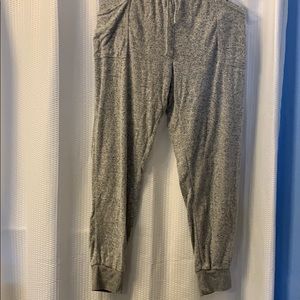 Heather Gray Jogger Sweat Pants
